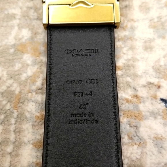 Coach reversable belt - Picture 5 of 10